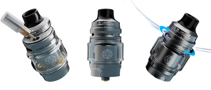 Remplissage et airflow du clearomiseur Subohm V2